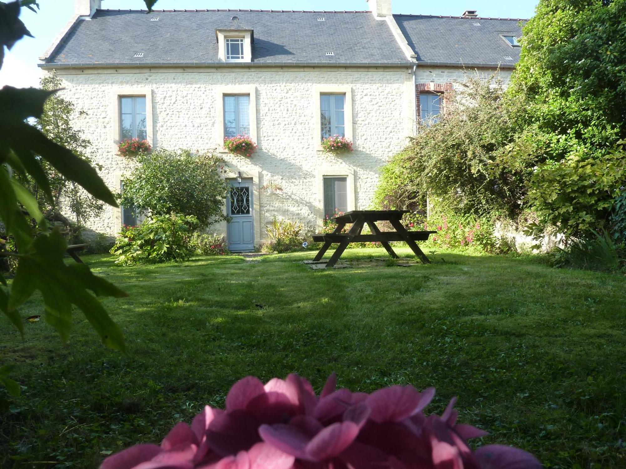 Chambres d'Hôtes Le Clos Tassin Colleville-sur-Mer Exterior foto