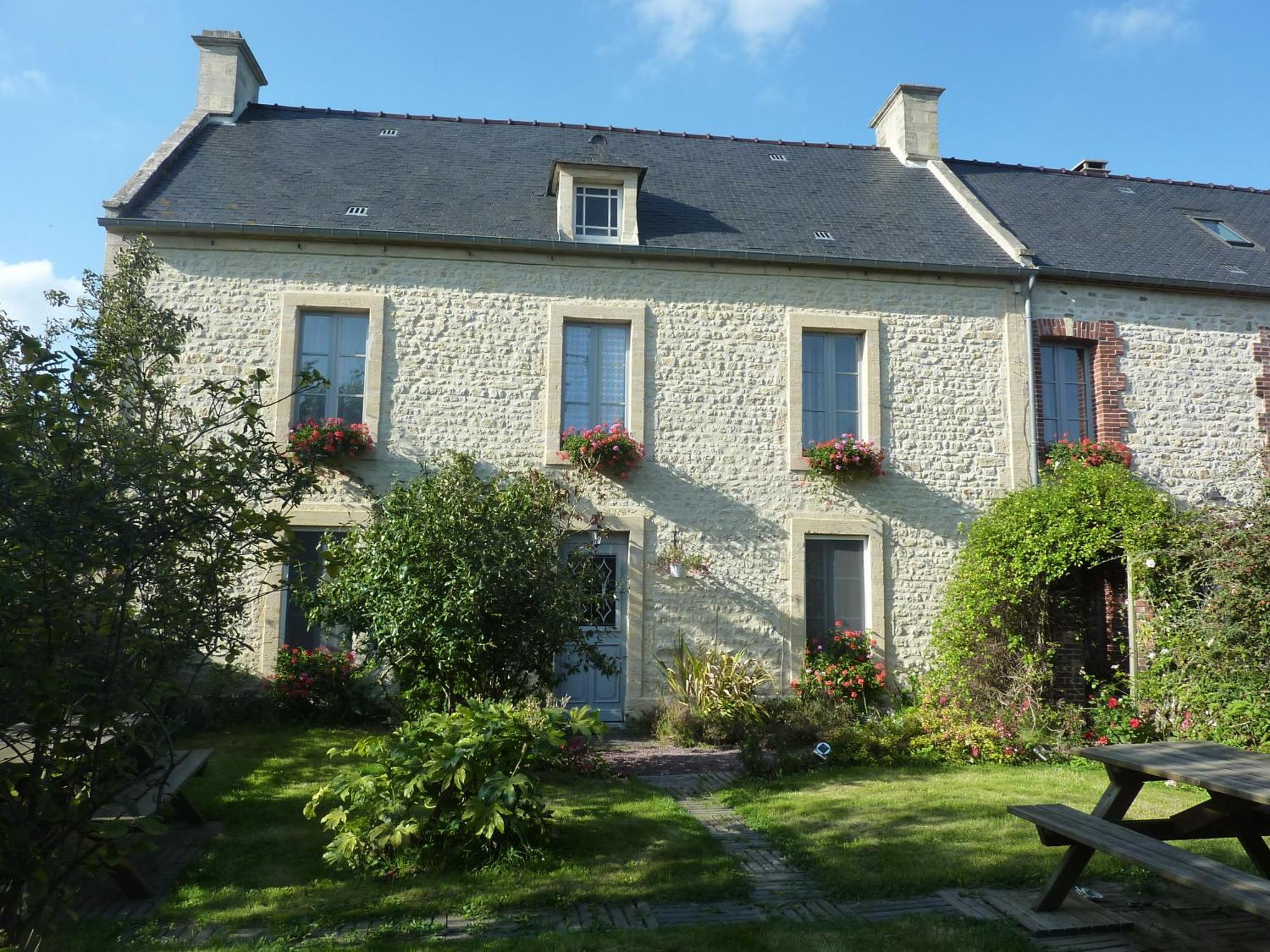 Chambres d'Hôtes Le Clos Tassin Colleville-sur-Mer Exterior foto